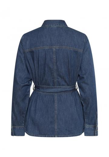 Джинсовая блузка