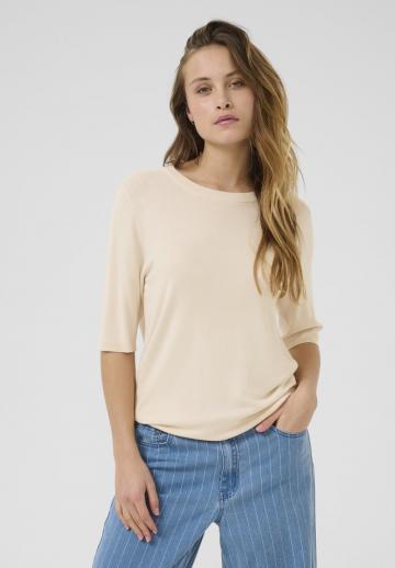 Пуловер с коротким рукавом