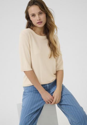 Пуловер с коротким рукавом