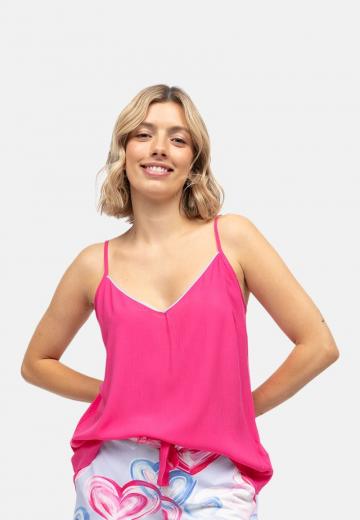 Топ на бретельках