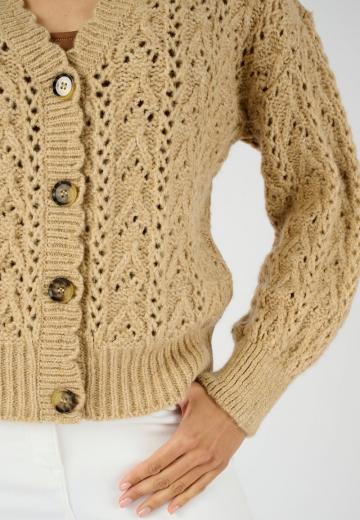 Вязаная кофта
