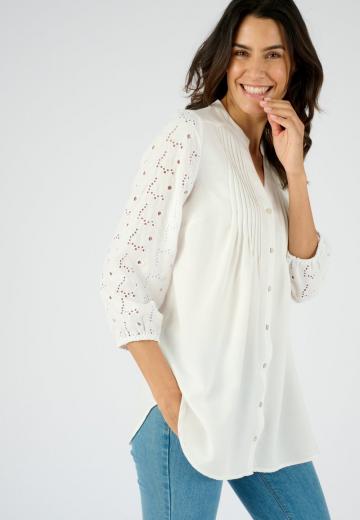 Длинная блузка