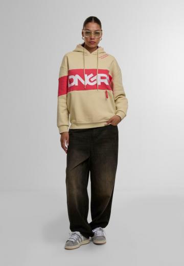 Пуловер с капюшоном