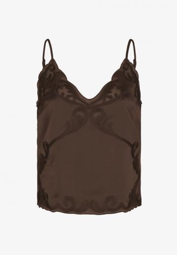 Топ на бретельках