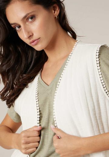 Джинсовая жилетка