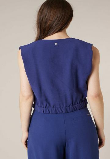 Блузка без рукавов