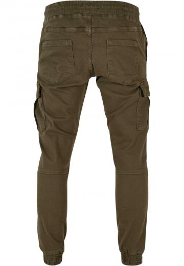 Брюки с накладными карманами