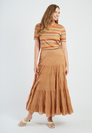 Юбка с воланами