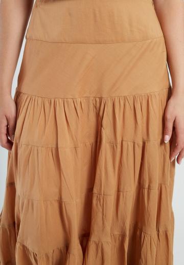 Юбка с воланами