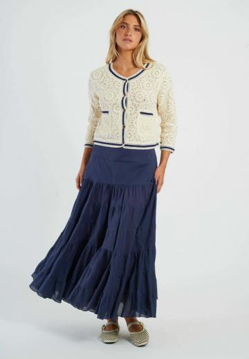 Юбка с воланами