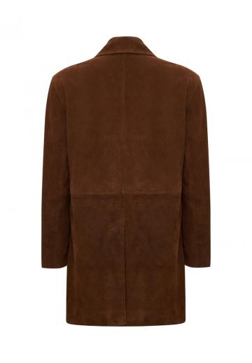 Кожаное пальто