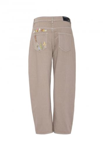 Прямые джинсы