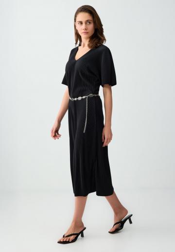 Вязаное платье