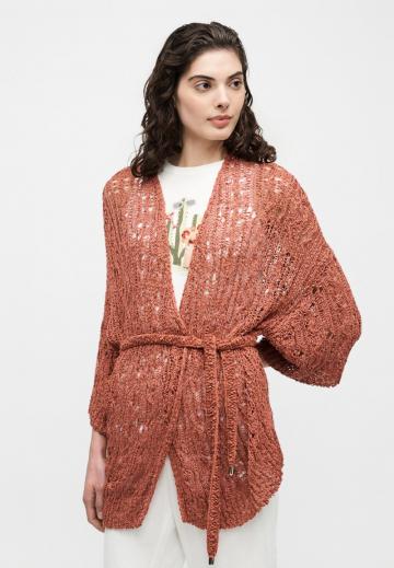 Длинный кардиган
