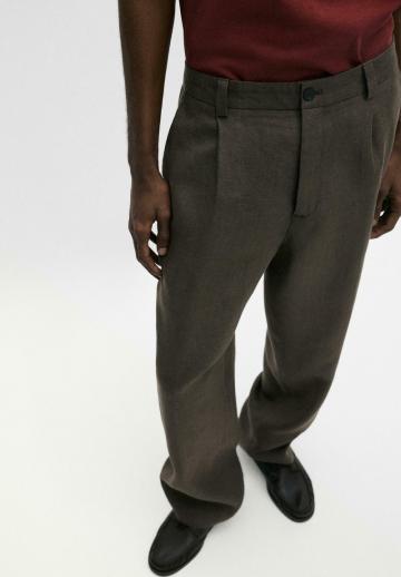 Льняные брюки