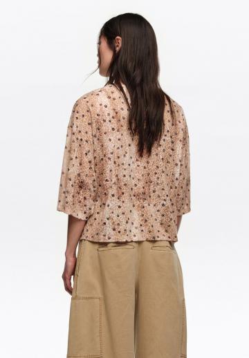 Майка с рукавом три четверти