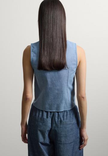 Джинсовая блузка
