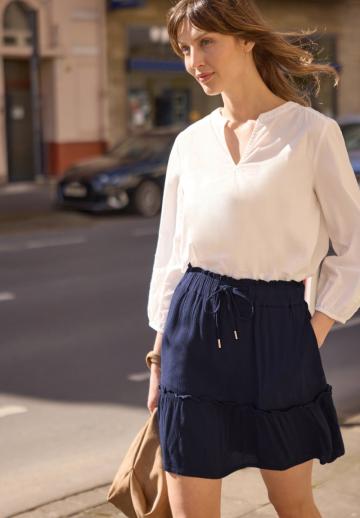 Юбка с воланами