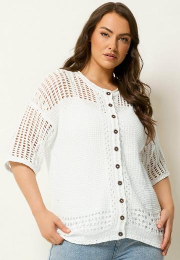 Вязаная кофта