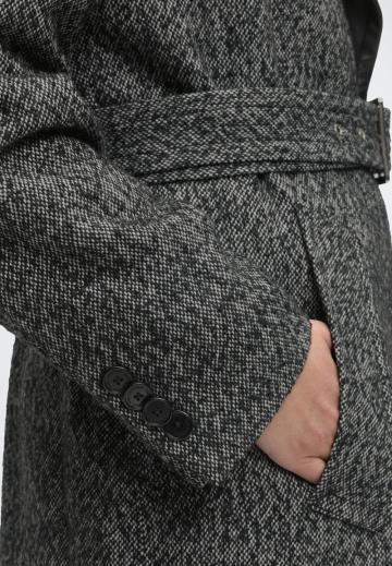 Шерстяное пальто