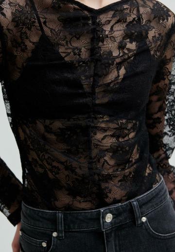 Кружевная блузка