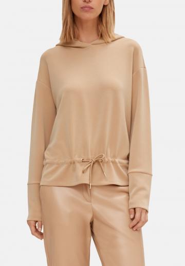 Пуловер с капюшоном