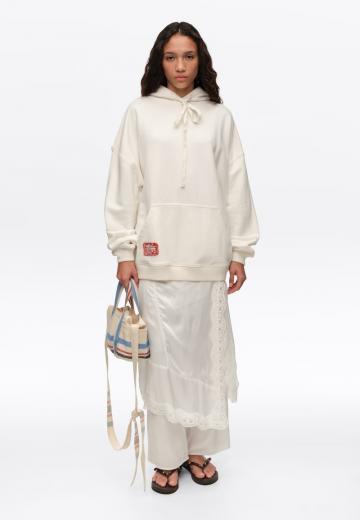 Пуловер с капюшоном