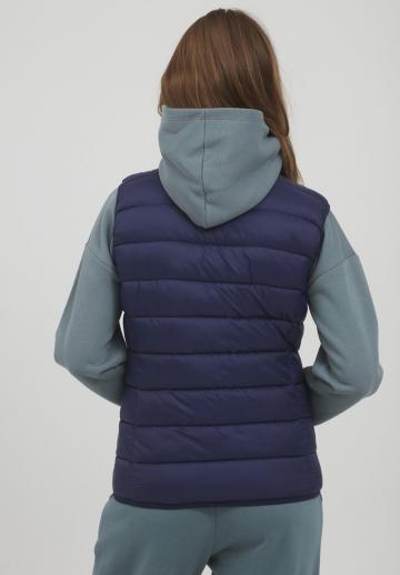 Длинный жилет