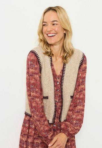 Жаккардовая кофта