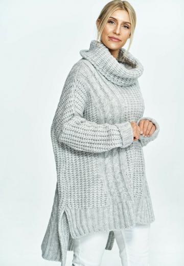 Длинный пуловер