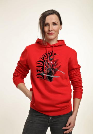 Пуловер с капюшоном
