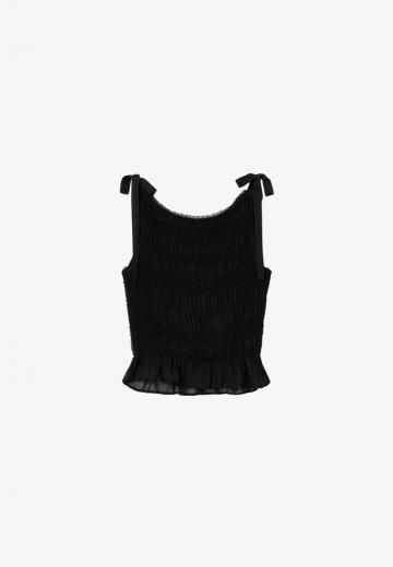 Атласная блузка