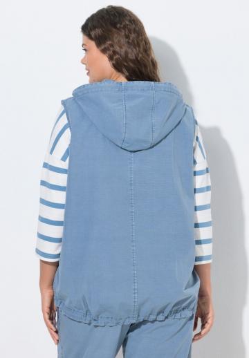 Джинсовая жилетка