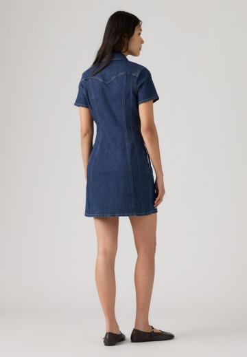 Джинсовое платье