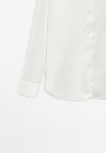 Атласная блузка