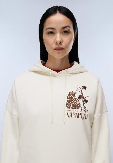 Пуловер с капюшоном