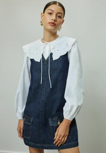Джинсовая жилетка