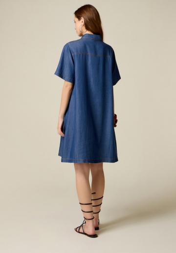 Джинсовое платье