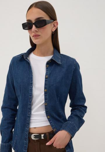 Джинсовая блузка