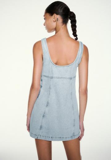 Джинсовый комбинезон