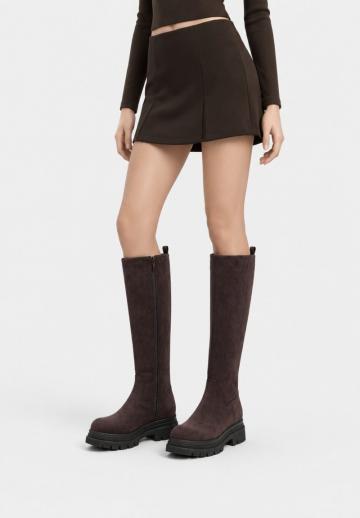 Сапоги на платформе