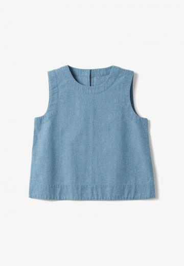 Джинсовая жилетка