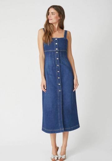 Джинсовое платье