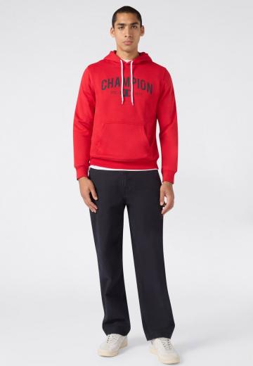 Пуловер с капюшоном