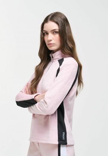 Флисовый пуловер