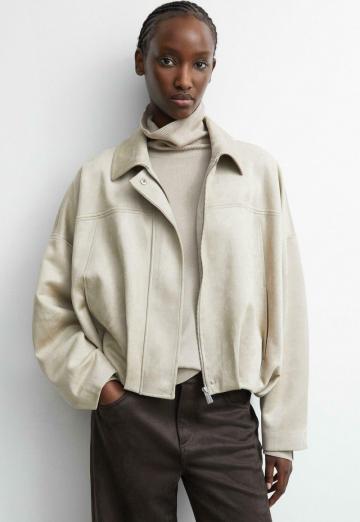 Куртка из искусственной кожи