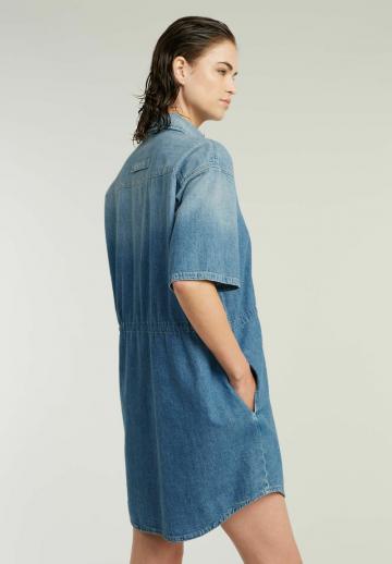 Джинсовое платье