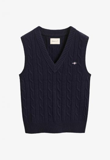 Вязаный пуловер
