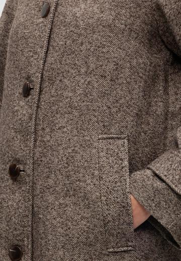 Шерстяное пальто