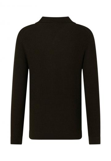 Вязаный пуловер